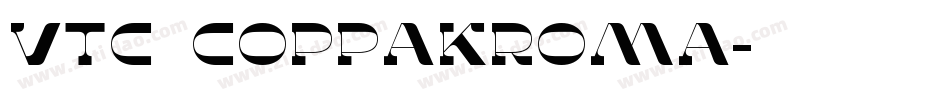 VTC CoppaKroma字体转换